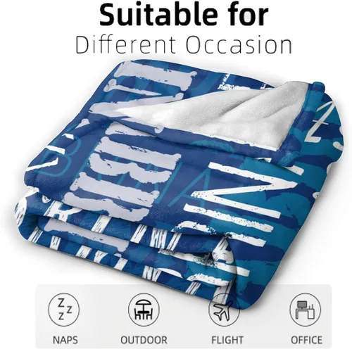 Miniatura 3 de Manta personalizada con nombre para bebé, mantas de bebé suaves y personalizadas para niños, mantas personalizadas con nombre para niños, adultos