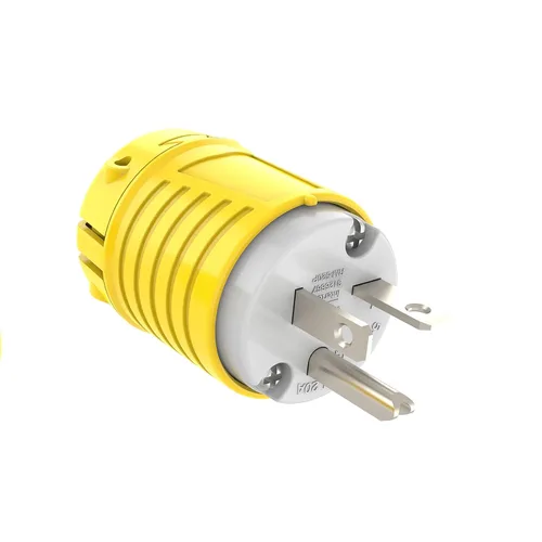 Miniatura 16 de RVGUARD extremos de cable de extensión macho y hembra, juego de enchufe y conector de repuesto de hoja recta de 15 A 125 V de servicio pesado, tipo