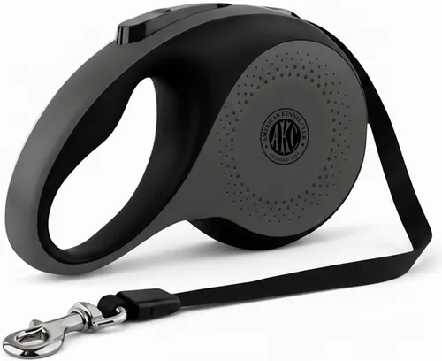 Miniatura 13 de American Kennel Club Correa retráctil resistente para perro, 16.4 pies, sin enredos, agarre ergonómico, freno de una mano, para perros medianos