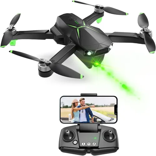 Loolinn | Drone GPS con cámara 4K para principiantes como regalo, menos de 8.82 oz, 50 minutos de tiempo de vuelo, dos baterías, foto 4K, video 2K,