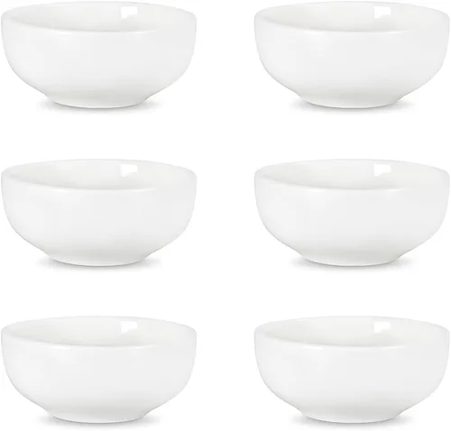 Miniatura 9 de Selamica Juego de cuencos de cerámica para salsa de soja pequeños, tazón de inmersión de 3 pulgadas, plato de salsa de soja de 2.7 oz, tazón mini