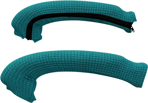 Miniatura 30 de Forcheer - Fundas elásticas para reposabrazos de silla de oficina, resistentes al agua, de Spandex y Jacquard, para sillas de oficina y computadora