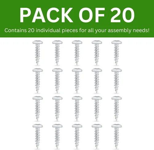 Miniatura 3 de Spare Hardware Parts Repuesto para tornillo de muebles IKEA TRX plano para aglomerado - Parte #100226 Tornillo de aglomerado M5.0-2.2×20 Rosca
