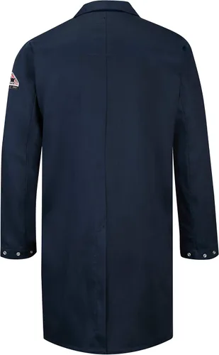 Miniatura 2 de Bulwark mens Fr Concealed Snap-front Lab Coat