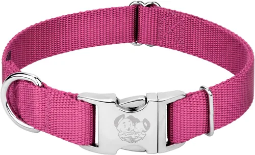 Miniatura 9 de Country Brook Petz - Collar de nailon para perro con hebilla de metal para razas pequeñas, medianas y grandes, más de 10 colores cálidos