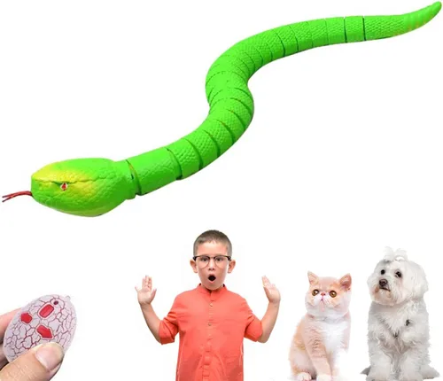 Miniatura 10 de Juguete de serpiente a control remoto, juguete realista de serpiente a control remoto, robot recargable por USB, modelo de serpiente de cascabel