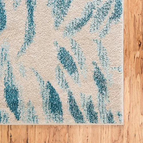 Miniatura 6 de Alfombra moderna Positano de estilo costero de Loom, Polipropileno, Beige