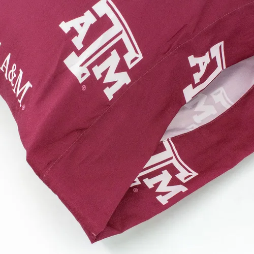 Miniatura 7 de College Covers Everything Comfy Texas A&M Aggies - Par de fundas de almohada, estándar, 20 x 30 pulgadas, incluye 2 fundas de almohada