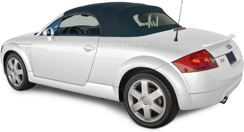 Miniatura 6 de Sierra Auto Tops Convertible Top Reemplazo para Audi TT Roadster 2000-2006, Stayfast Canvas, Negro