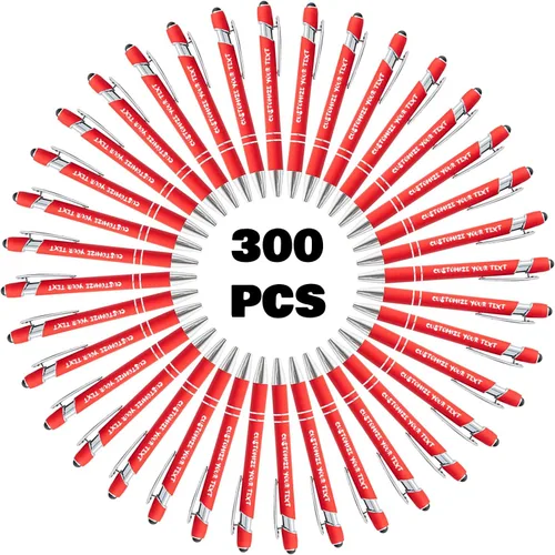 Miniatura 85 de AIFLM Bolígrafos personalizados con nombre a granel hasta 500 unidades de bolígrafos grabados gratis con tu nombre y texto para negocios