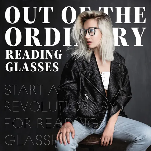 Miniatura 6 de Elegantes lentes de lectura para mujeres y hombres, bloqueo de luz azul, lectores plegables con funda, diferentes RX disponibles