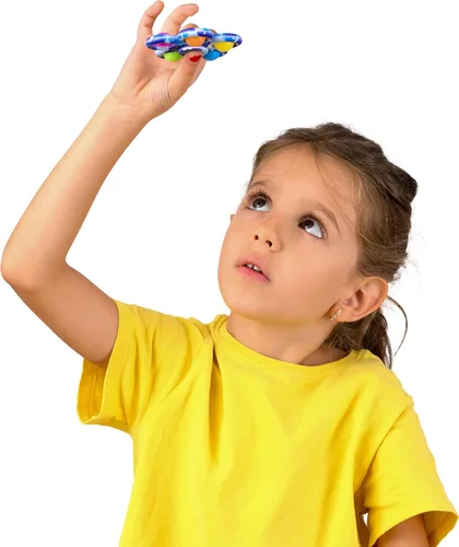 Miniatura 5 de Nutty Toys Fidget Spinner – Juguete sensorial para niños y adultos – Los mejores regalos para aliviar el estrés y la ansiedad 2025, idea única