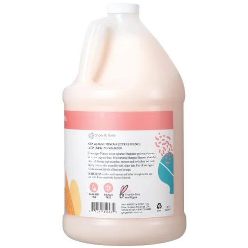 Miniatura 2 de Ginger Lily Farms Botanicals Champú hidratante para todo tipo de cabello, champán mimosa, 100% vegano y libre de crueldad, aroma de mezcla