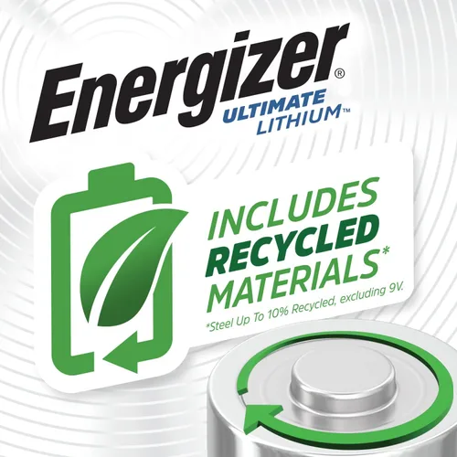 Miniatura 3 de Energizer Ultimate Lithium AA Baterías (Paquete de 2), Baterías de Litio Doble A de 1.5V