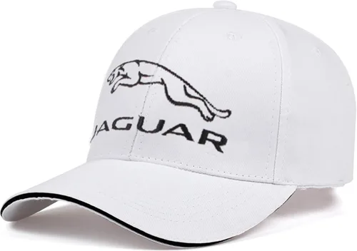 ARKOSKNIGHT Gorras de béisbol bordadas ajustables con logotipo de Jagvar, sombrero de motor de carreras, moda y baile urbano