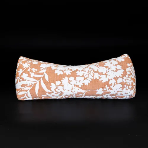 Miniatura 13 de Almohada de apoyo para el cuello de trigo sarraceno, almohada cilíndrica cervical, almohada ajustable de cáscaras de trigo sarraceno, alivio del Azul
