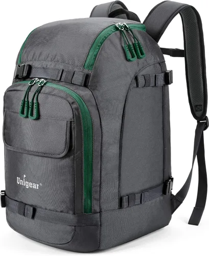 Miniatura 15 de Unigear - Mochila para botas de esquí para casco 50L/70L, lentes de protección, guantes, esquís, snowboard y accesorios Rojo