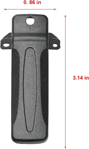 Miniatura 2 de KBH-10 Clip de cinturón compatible con Kenwood TK-260G TK-2302 TK-3302 TK-270G TK-272G TK-2200 TK-3200 TK-3300 TK-280 TK-380 TK-290 TK-390 NX240