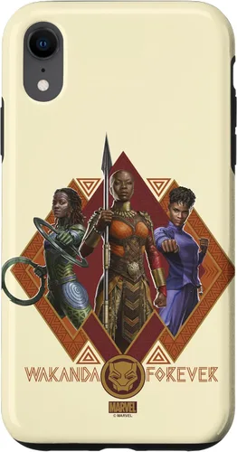 Miniatura 24 de iPhone 16 Marvel Black Panther: Wakanda Forever Hero Warrior Trio Case
