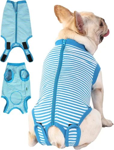 Miniatura 31 de Traje de Recuperación Quirúrgica para Perros, Camisa de Cirugía para Perros Machos y Hembras, Ropa de Recuperación para Esterilización y Castración