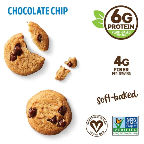 Miniatura 2 de Lenny & Larry's The Complete Cookie Snack Size - Pastel de cumpleaños, horneado suave, 0.31 onzas de proteína vegetal, vegano, sin OMG, galleta de 2