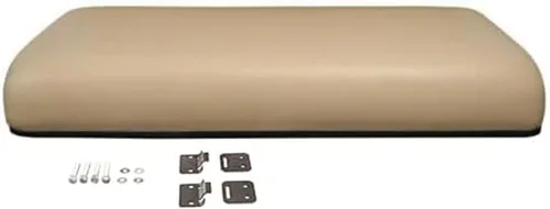 Huskey Parts Company Cojín de Asiento de Carrito de Golf, Color Beige, Asiento Inferior Delantero para Club Car DS 2000 a 2005 y Posteriores,