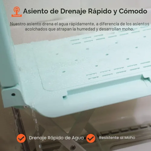Miniatura 4 de SuperHandy Elevador portátil de suelo y bañera: batería de 26 V 51.8 Wh, peso ligero de 19 libras, plegable, capacidad de 330 libras, elevación Azul