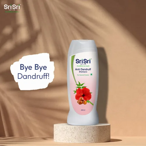 Miniatura 8 de Sri Sri Ayurveda Champú Anticaspa 6.8 fl oz para Pelos Hermosos