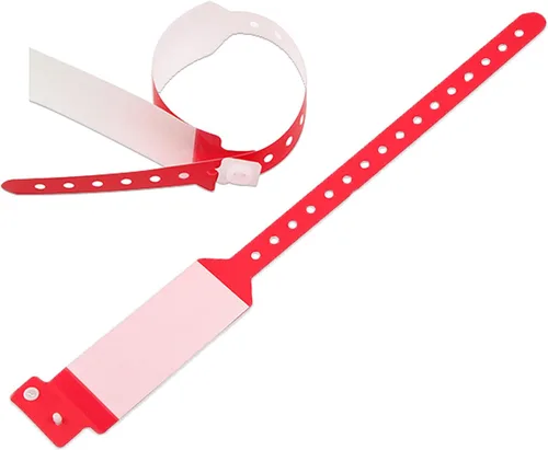 Miniatura 9 de Bandas de identificación de hospital, pulsera médica de tamaño adulto, pulseras impermeables para pacientes, pulsera de identificación de hospital