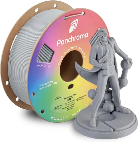 Miniatura 53 de Polymaker Panchroma Filamento de impresora 3D PLA negro, 0.069 in, carrete de 2.2 libras, fácil de imprimir, impresión de alta velocidad, sin
