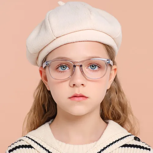 Miniatura 5 de FANNYGO Paquete de 3 gafas de bloqueo de luz azul para niños, gafas de lectura para computadora para niños y niñas de 3 a 9 años