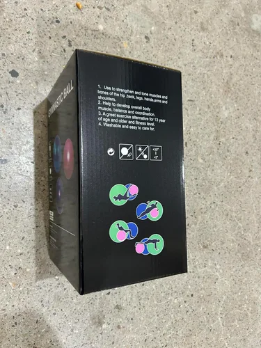 Miniatura 4 de Pelota de yoga para embarazo y pelota de ejercicios: equipo de fitness para gimnasio en casa, equipo de ejercicio para mujeres, kit de pilates