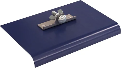 Miniatura 6 de Bon Tool 22-746 Blue Steel Walking Edger, 9 pulgadas x 6 pulgadas, radio de 3/8 pulgadas, profundidad de 1/2 pulgada