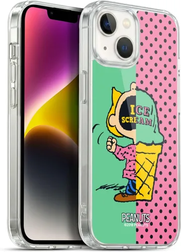 Miniatura 213 de Head Case Designs Funda de gel con licencia oficial de Peanuts Snoopy & Woodstock Halfs and Laughs [protección de grado militar] compatible