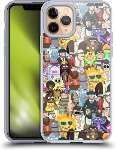 Miniatura 58 de Head Case Designs Funda de gel con licencia oficial de Rick and Morty Aliens Season 3 [protección de grado militar] compatible con Apple iPhone 12