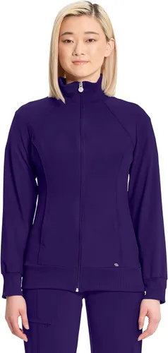 Miniatura 14 de Infinity by Cherokee 2391A - Chaquetas médicas con cremallera frontal para mujer, tela elástica en 4 direcciones