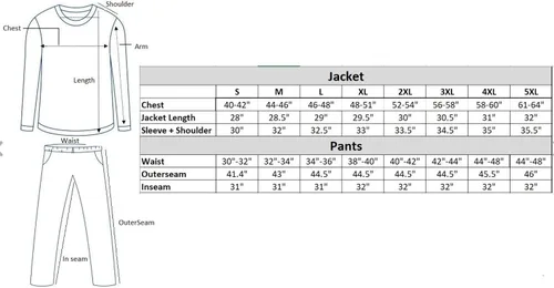 Miniatura 4 de Chándal de 2 piezas para hombre tradicional Coral Blocks Active Track Jacket and Track Pants Outfit..