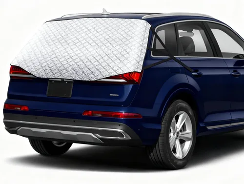 IC ICLOVER Cubierta Trasera para Parabrisas de SUV, Protección de 4 Capas, Cubreventanas Traseros para Nieve, Protector para Reducir el Raspado,