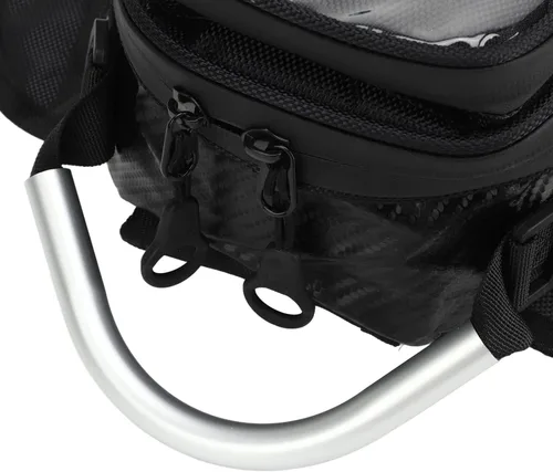 Miniatura 9 de Keenso Bolsa de tanque Bolsa de sillín de motocicleta Resistencia al polvo Bolsa de tanque de combustible Bolsa de bolsa estable