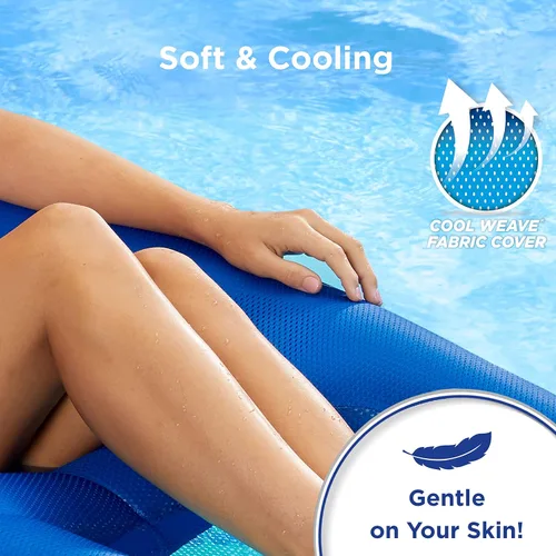 Miniatura 6 de Aqua Campania Ultimate 2-in-1 Pool Float Lounge – Extra Large – Inflatable Pool Floats for Adults with Adjustable Backrest & Cupholder Caddy