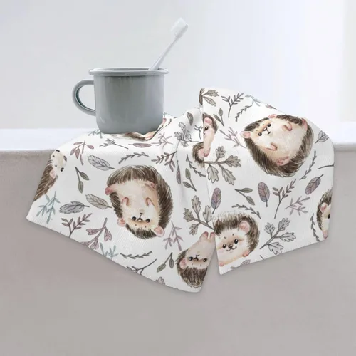 Miniatura 8 de Toallas de mano con patrón de erizo, ultra suaves, altamente absorbentes, toalla de baño, cocina, toalla de invitados para baño, hotel, gimnasio