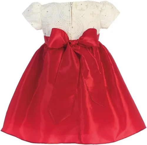 Miniatura 2 de Vestido de Navidad para niñas rojas