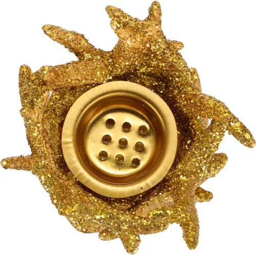 Miniatura 3 de Beavorty Sostenedor de vela artesanal de resina de quemador de incienso de estilo mediterráneo para decoración costera