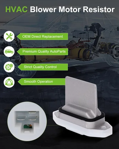 Miniatura 2 de SCITOO Regulador de resistencia del motor del ventilador del sistema de aire acondicionado y calefacción HVAC para Infiniti I30 2000-01, Infiniti