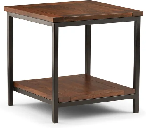 Miniatura 17 de SIMPLIHOME Simons - Carrito de barra de madera maciza de mango de 24 pulgadas de ancho, color natural, para sala de estar, comedor y cocina
