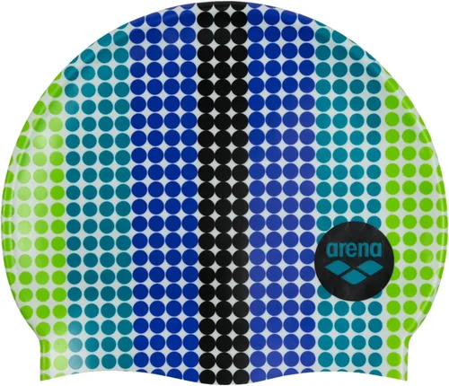 Miniatura 14 de Gorro de natación Arena Classic Junior de silicona unisex para niñas y niños, cómodo y duradero, gorro de baño para piscina de niños, talla única
