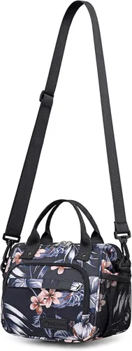 Miniatura 19 de TuErCao - Linda lonchera con forma de fresa para mujeres; bolsas de almuerzo para el trabajo, lonchera pequeña con aislamiento para pícnic, viaje