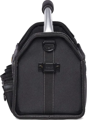 Miniatura 5 de ToughBuilt – Bolsa de herramientas de construcción de 15 pulgadas, bolsa de tela balística 1680D con parte superior abierta resistente con mango