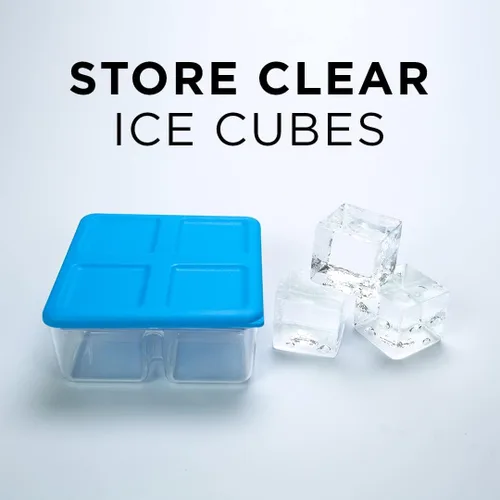 Miniatura 7 de True Cubes Máquina de cubitos de hielo transparente y bandeja de almacenamiento de hielo