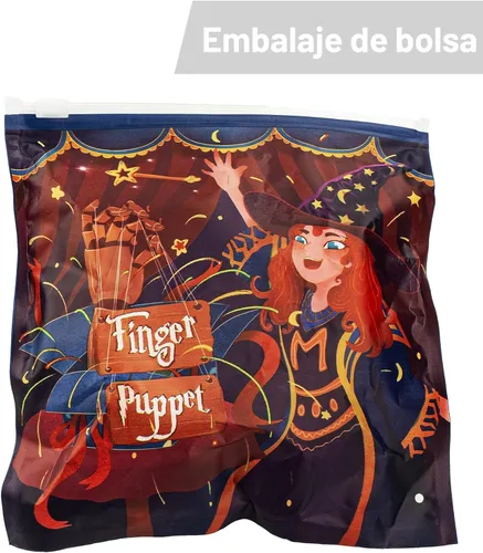 Miniatura 8 de Handi - Marioneta de mano con diseño de ardilla, marionetas de animales para el dedo para niños.
